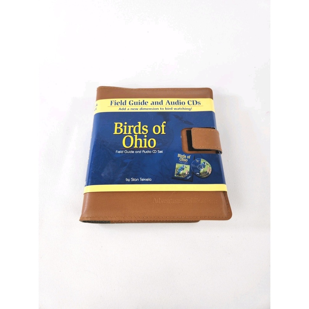New Birds of Ohio Photo Field Guide and Audio CDs Set Bird Identification Book
